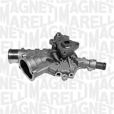 Water Pump, engine cooling - 350982011000 MAGNETI MARELLI - 1334145, 17400-84E00, 1334166