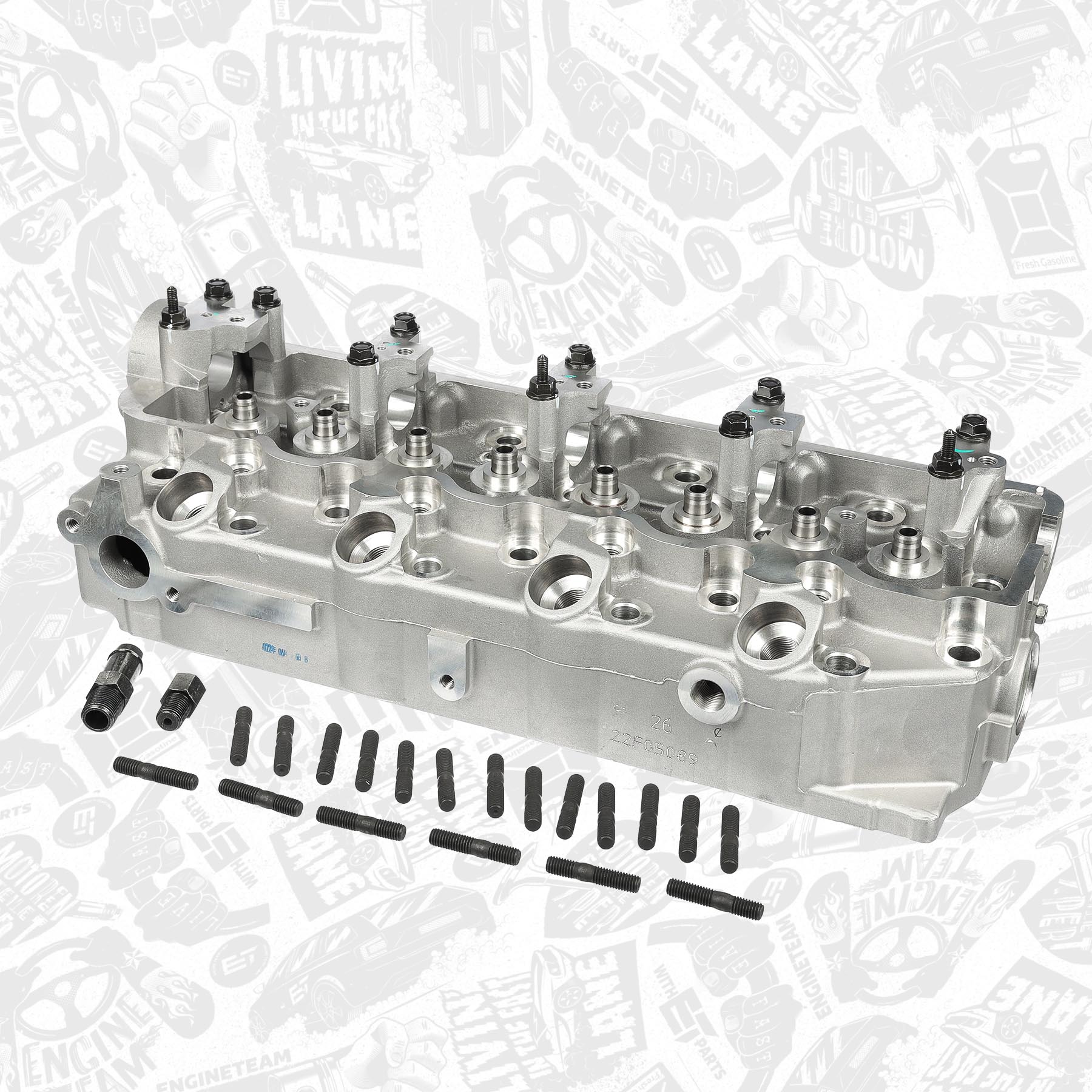 Cylinder Head Hl0044 Et Engineteam 50003151b 908512 Hr 25001 K Motorshop